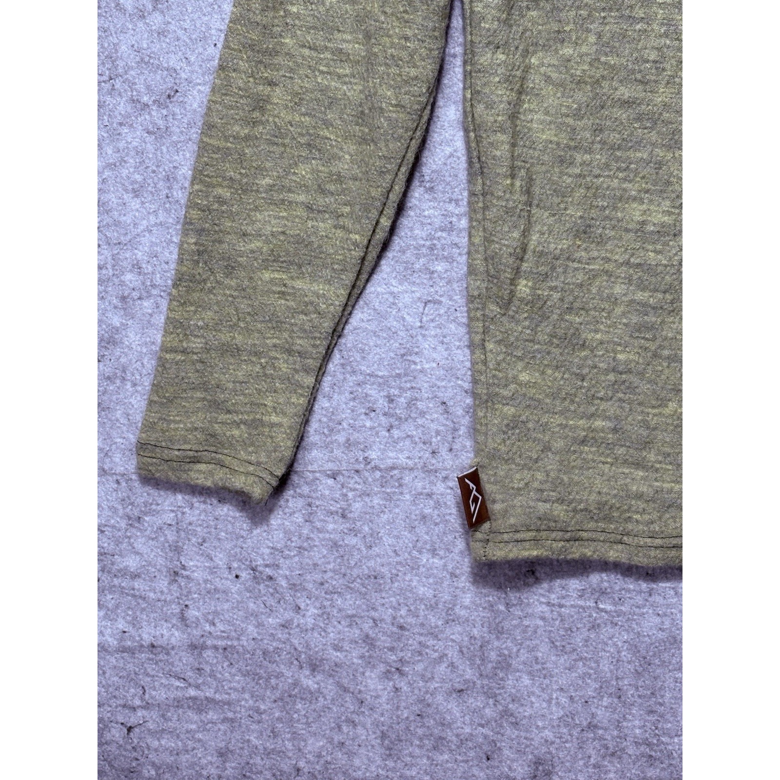 Appalachian Gear Co 100% Peruvian Alpaca Green Hooded Sweater Men's S Usa New — image 3 of 8